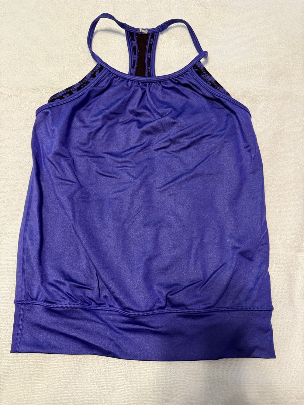 Ivivva Girls Deep Purple Athletic Racerback Tank